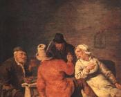 扬 米恩瑟 莫勒纳尔 : Peasants in the Tavern